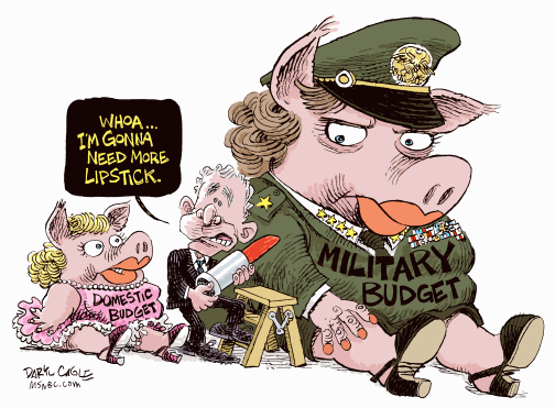 beware pigs wearing lipstick .....
