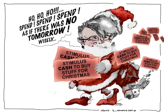 believing in santa .....