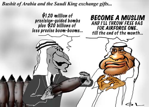 beware a bushit bearing gifts .....