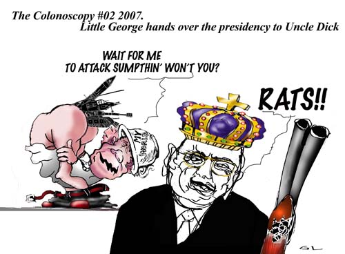 bushit aids arch terrorist .....