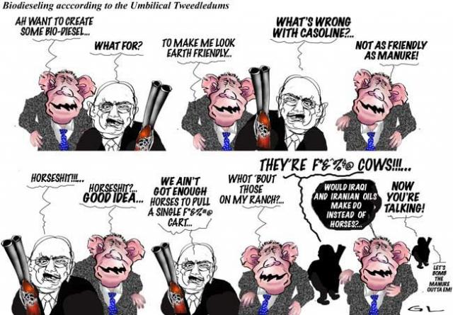 bushit horseshit .....