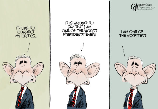 chief war criminal .....