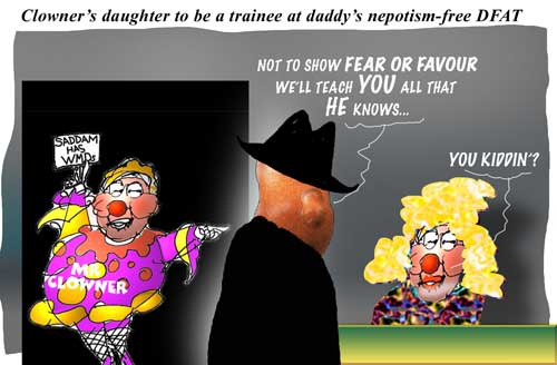 clowning glory .....