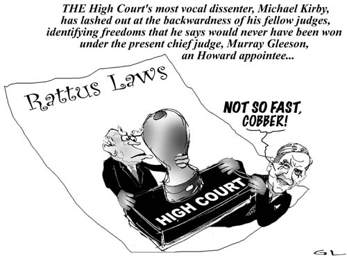 courageous dissent .....