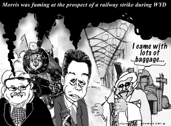 dilemma rail - all train but no tracks .....