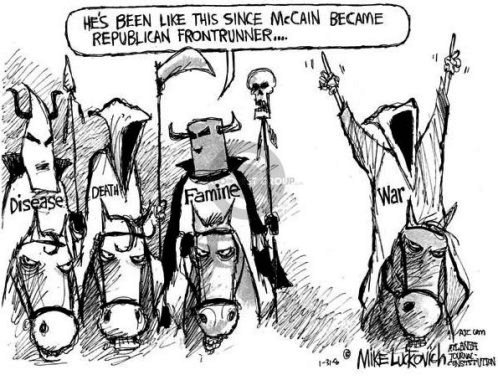 enter the horsemen .....