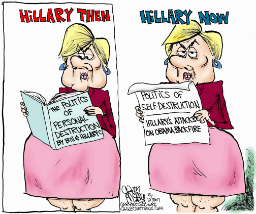 humbling hillary .....