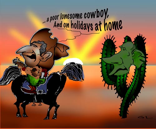 lonesome cowboy .....