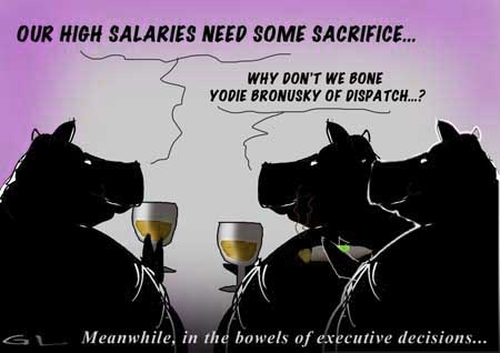 making sacrifices .....