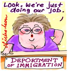 meanwhile, back on the veranda .....