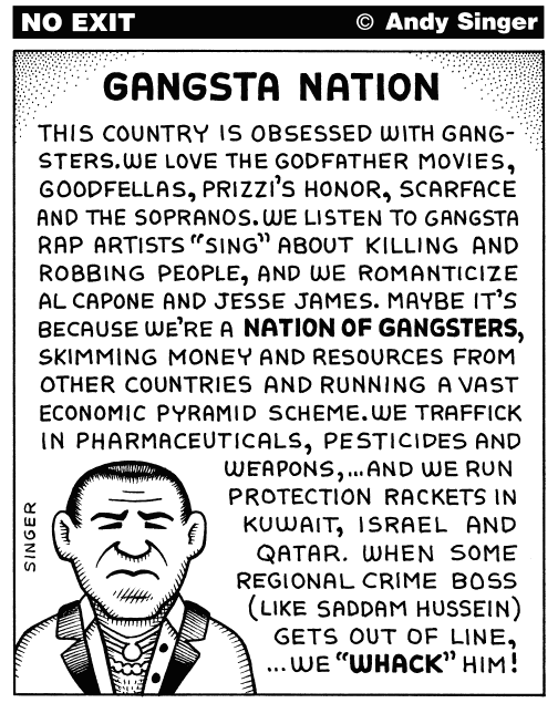 organised crime .....