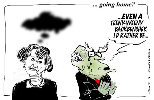 political dotage .....