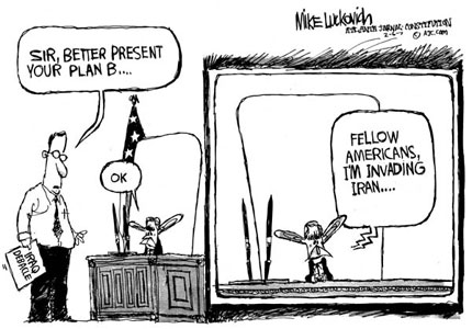provoking iran .....