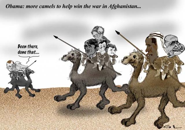 round & round the camel pat .....