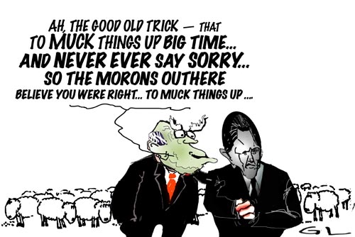 said the sorcerer to his apprentice .....