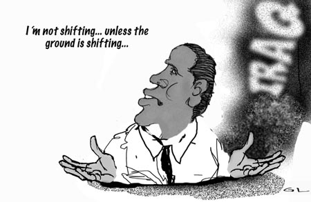 shifting sands .....
