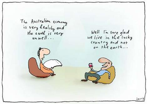 the lucky country .....