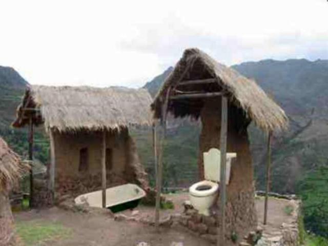 the word from the outhouse .....
