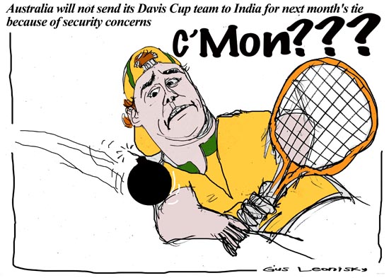 something more important than tennis .....